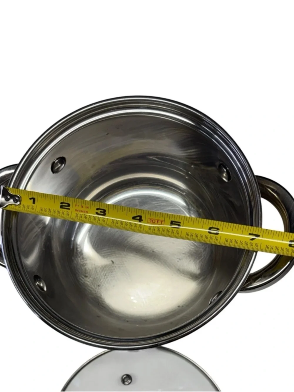 Bergner Stainless Steel 1.5L Double Handle Saucepan Pot w/ Glass Lid S0174-07424